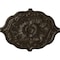 Ekena Millwork Pesaro Ceiling Medallion, Hand-Painted Stone Hearth Crackle, 36"W x 26"H x 1 1/2"P CM36X26PESHC - alternate 1